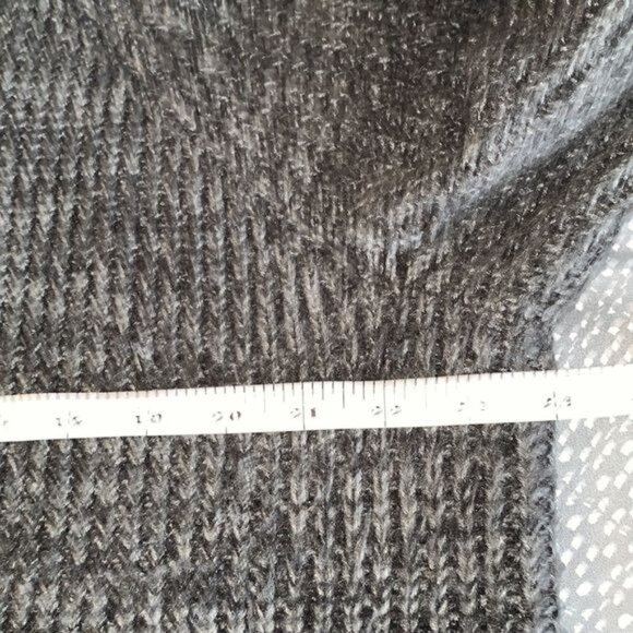 St. Johns Bay Womens Gray Open Front Cardigan Sweater L - Picture 10 of 10